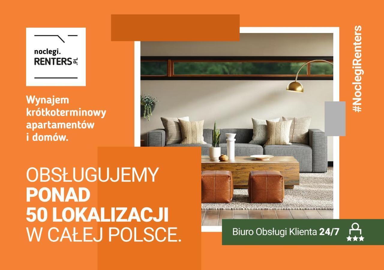Aesthetic One Bedroom Apartment In Wroclaw By Noclegi Renters Exteriör bild